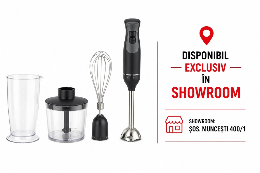 [HYSD-HB53G] Blender de mână Hyundai Elite Gray 600 W
